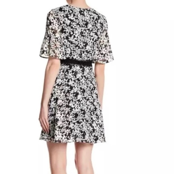 CeCe by Cynthia Ruffle Lace Alayna Floral Dress 4 - Picture 2 of 12